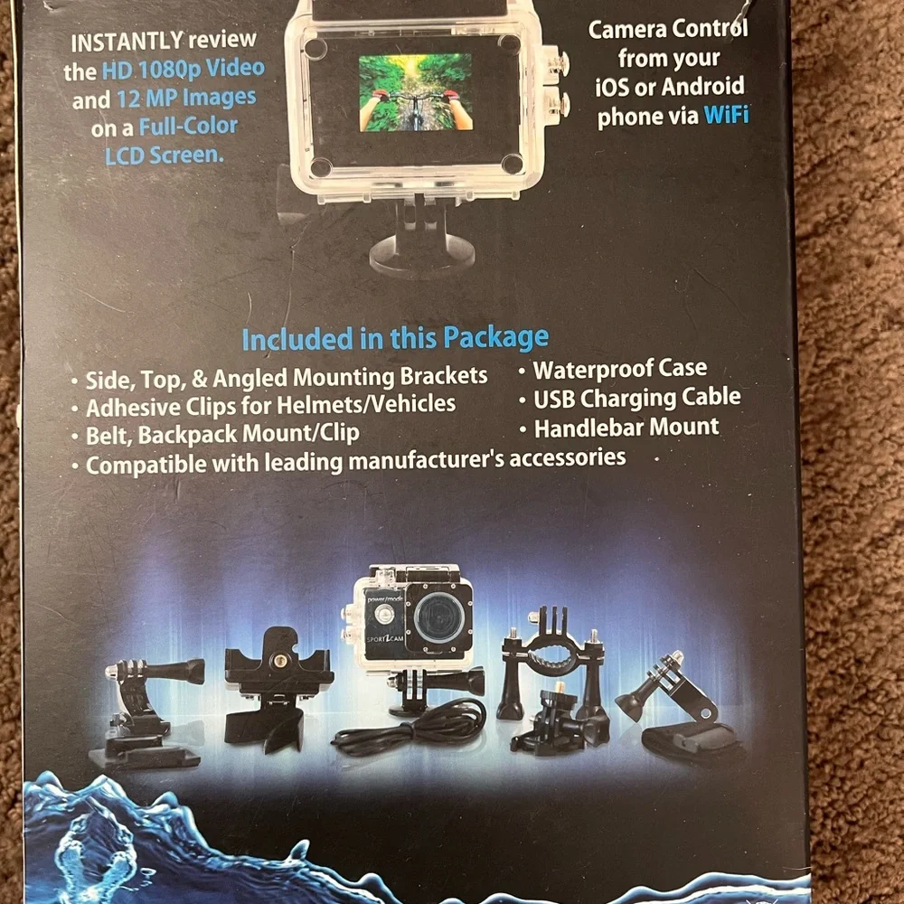 Sport Z Cam waterproof (like go pro)